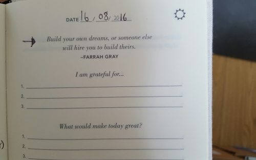 gratitude journal quote