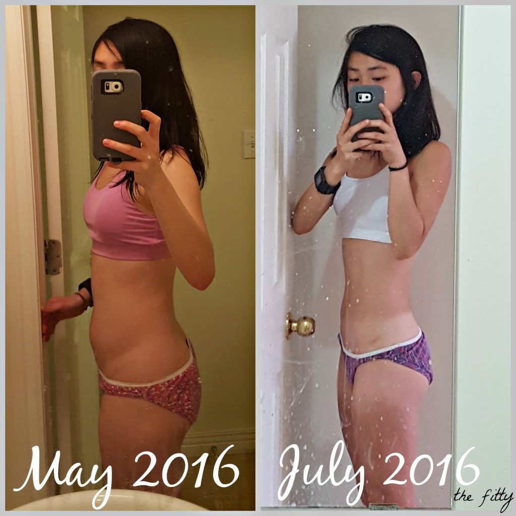 before and after photo kayla itsines bbg 1