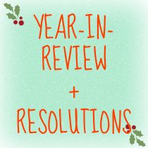 YEAR IN REVIEW Resolutions