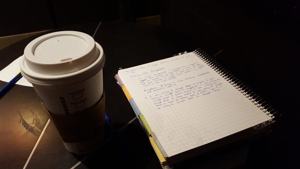 starbucks journal and coffee
