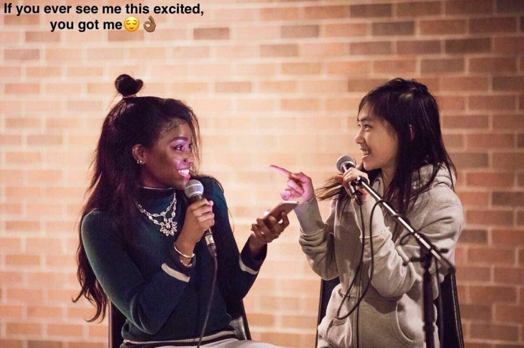 rolayo and me singing