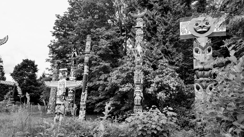 Vancouver Stanley park totem poles