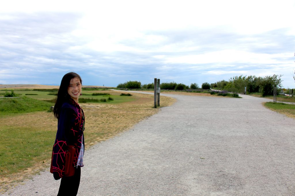 Vancouver, road, selfie