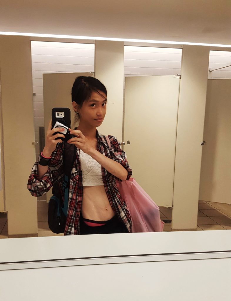 selfie, mirror, abs