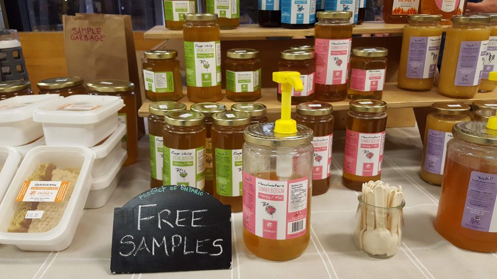 farmer's market york university YUM honey