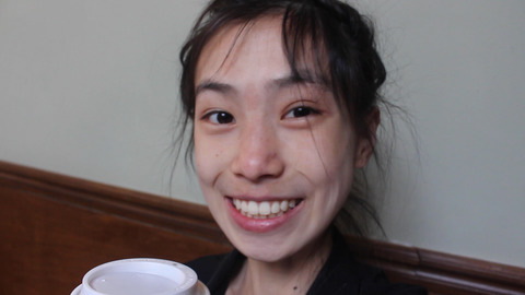 smiling selfie
