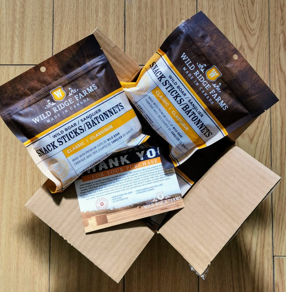 wildridge boar sausages
