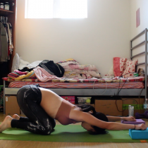 yoga child's pose