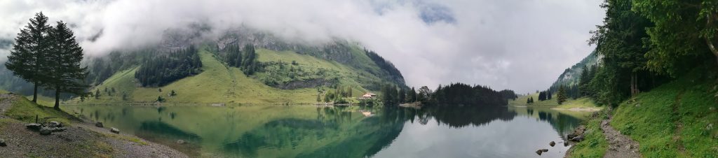 alpstein appenzell hikes ebenalp seealpsee wasserauren mountains rivers switzerland