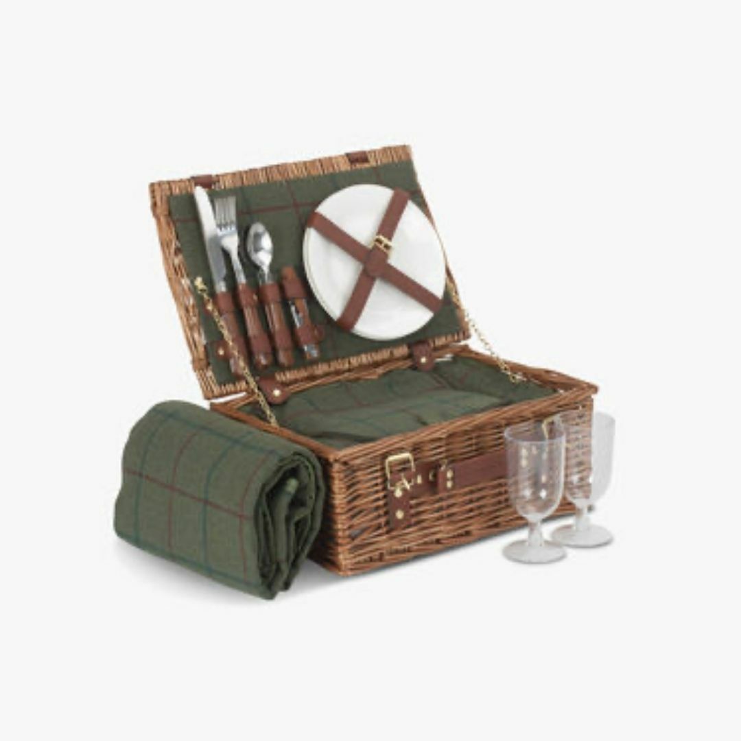 FENWICK 2 Person Tweed Hamper