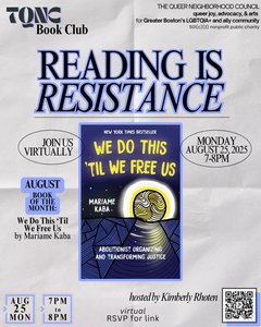 Reading is Resistance: August Book of the Month