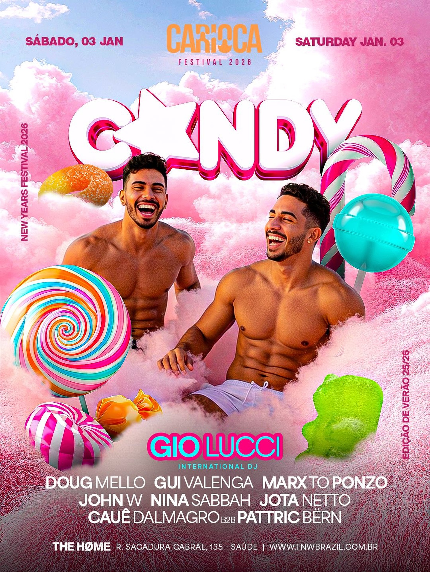 CANDY at The Home Rio for Carioca Festival 2026