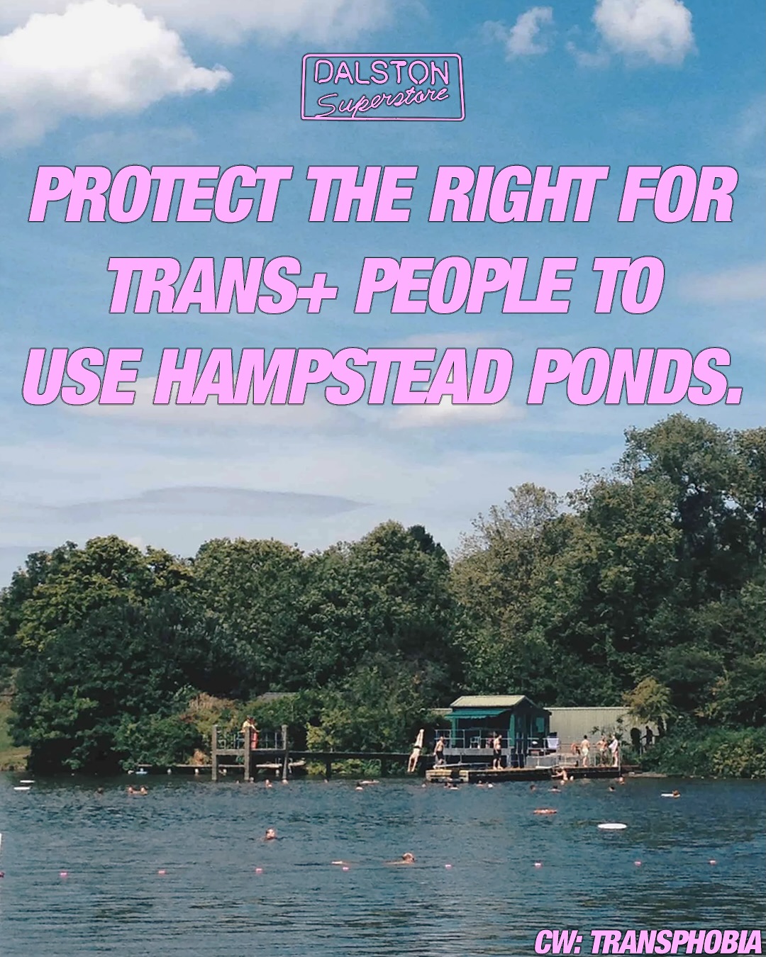 Consultation on future access to the Hampstead Heath Bathing Ponds