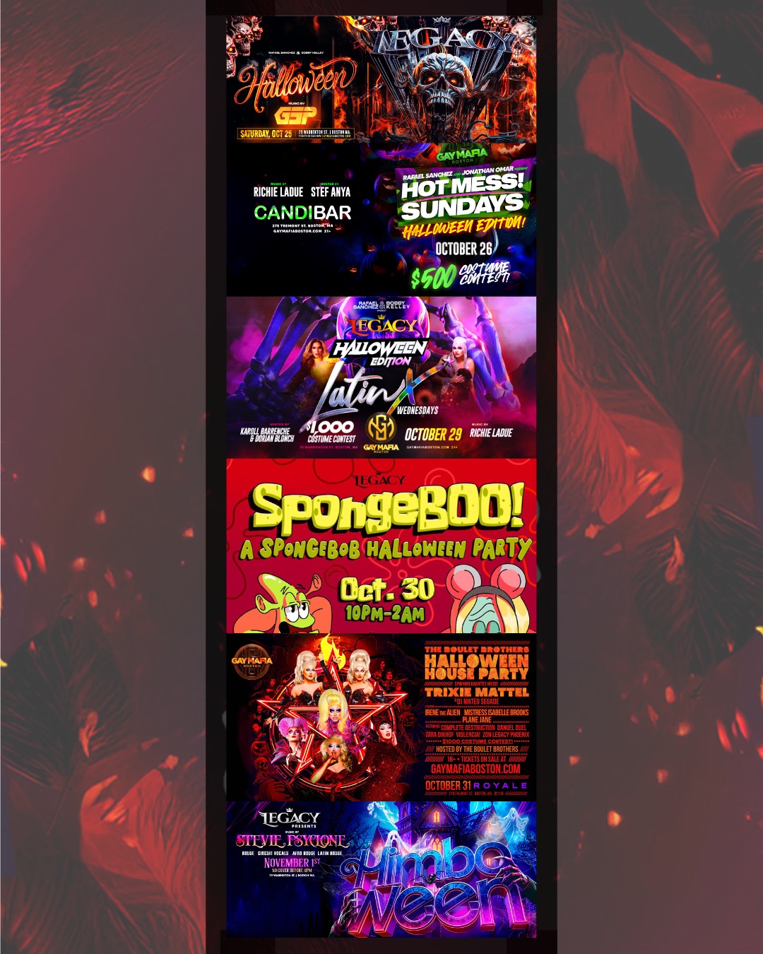 Legacy Halloween with GSP
