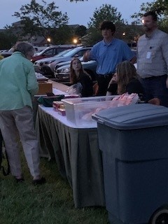 Drive-in movie night at The Glebe