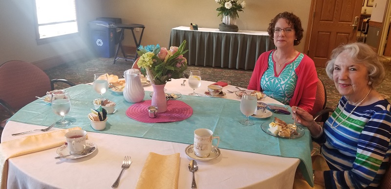 Mother's Day tea at The Glebe