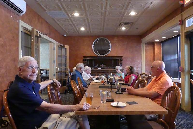 The Glebe residents sitting at a conference table