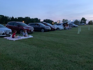 Drive-in movie night at The Glebe