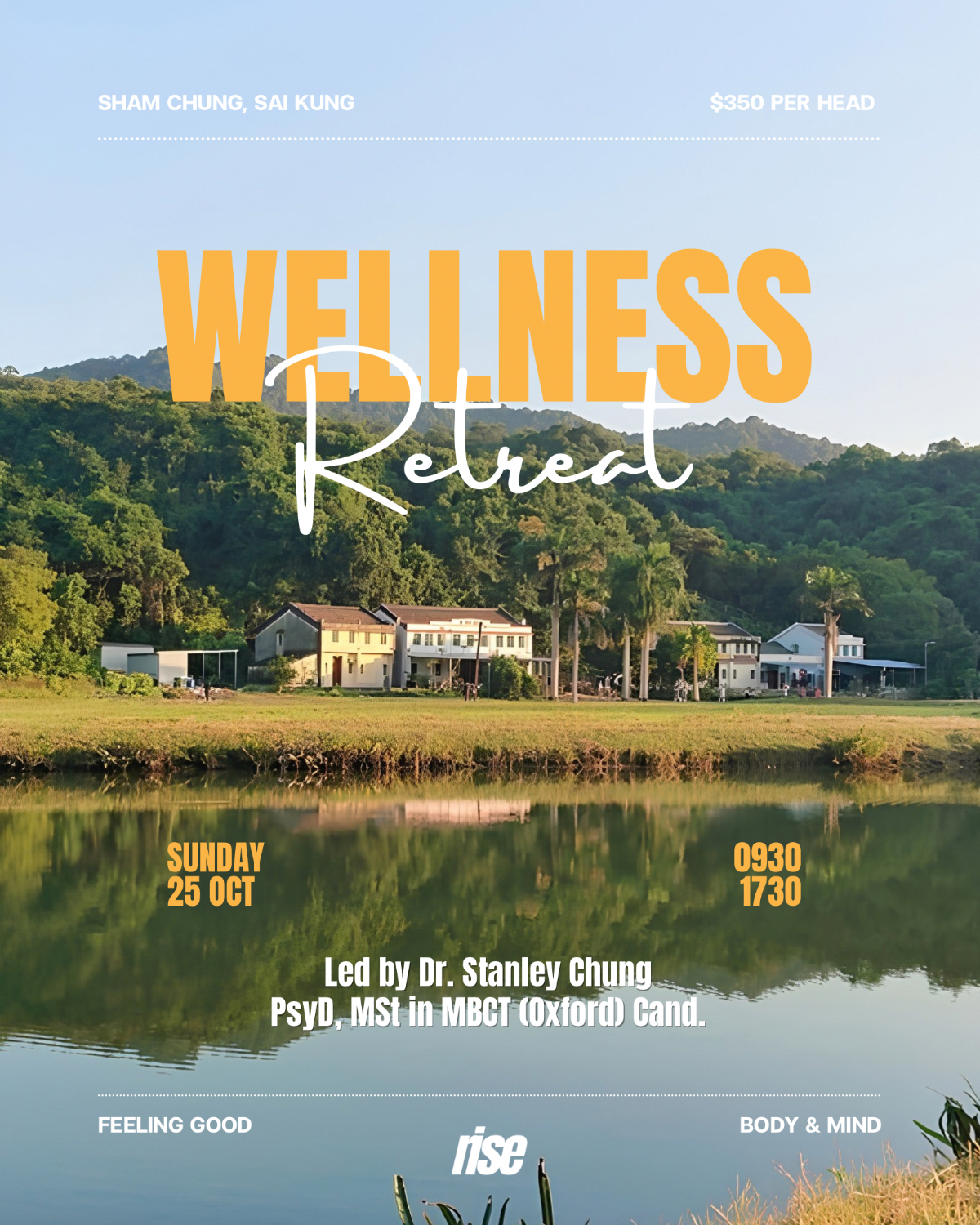 RISE Wellness Retreat:深涌身心靜修之旅 ✨
