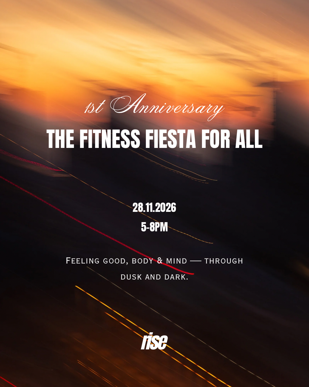 RISE 1st Anniversary Fitness Fiesta