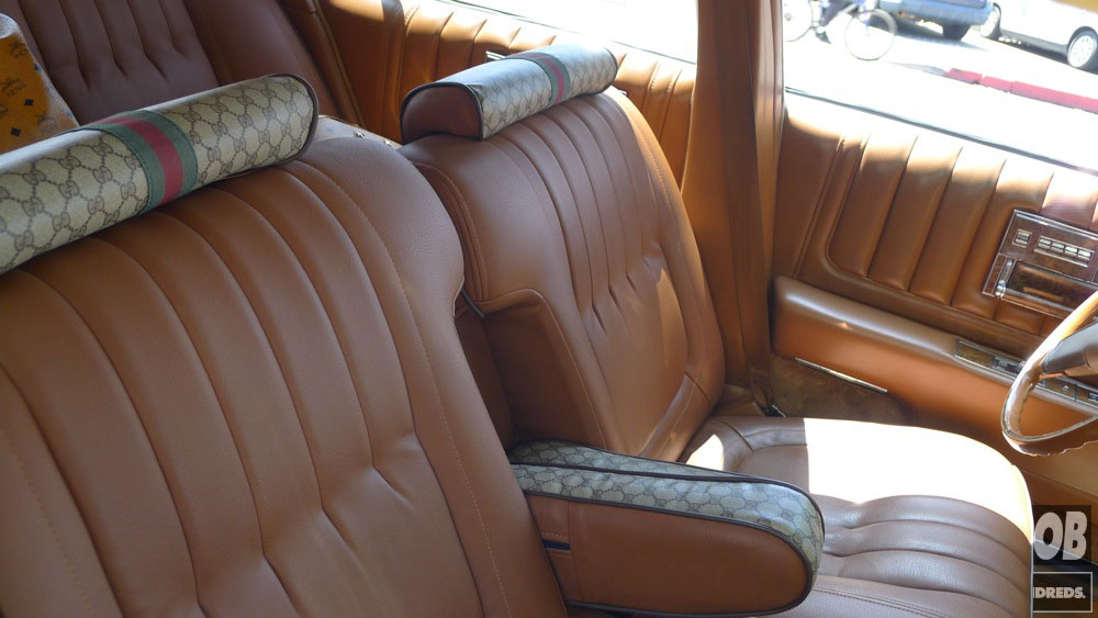 1979 Cadillac Seville Gucci edition interior