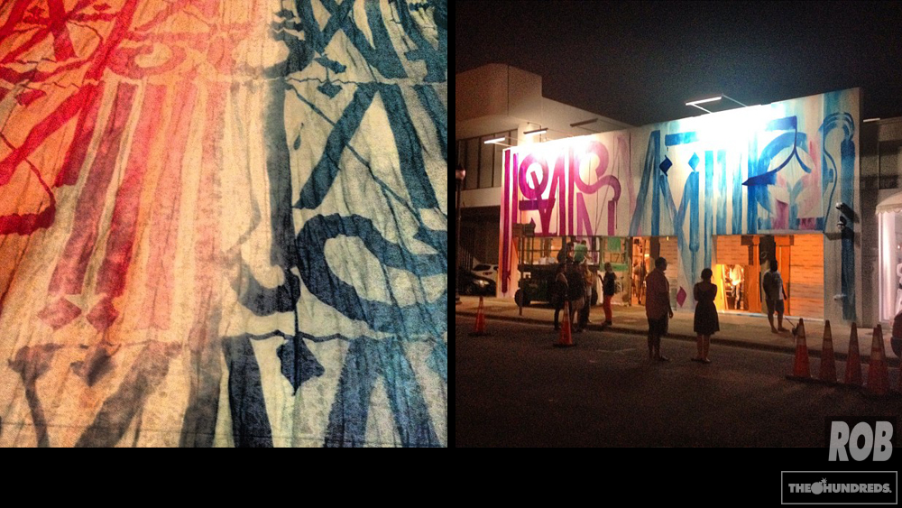 Retna + Louis Vuitton Scarf • Urban Art Association