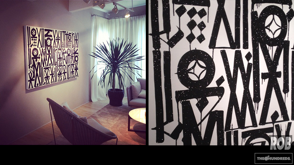 RETNA Signature X Louis Vuitton Graffiti Hieroglyphic Collection Piece by  LA Street SS13 Art