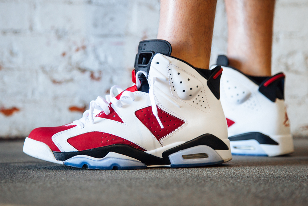 jordan retro 6 carmine