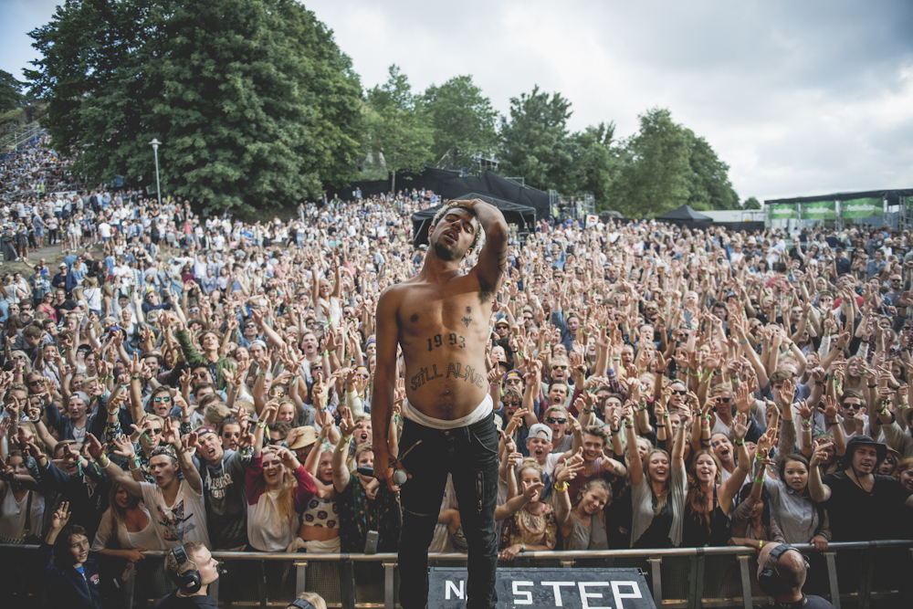 Vic Mensa Live at Slottsfjell Festival - The Hundreds