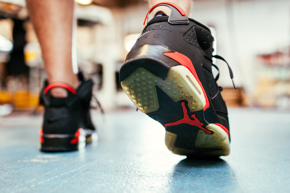 OLD SOLES :: JORDAN VI BLACK/ INFRARED :: FALL 2000 - The Hundreds