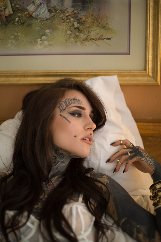 Monami Frost, Meeting Monami Frost, tattooed babes, face tattoos babes, 