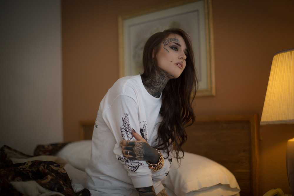 Monami Frost, Meeting Monami Frost, tattooed babes, face tattoos babes, 