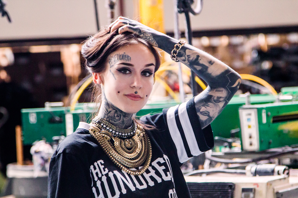 Tattooed Models Are People Too :: A Day with Monami - The Hundreds