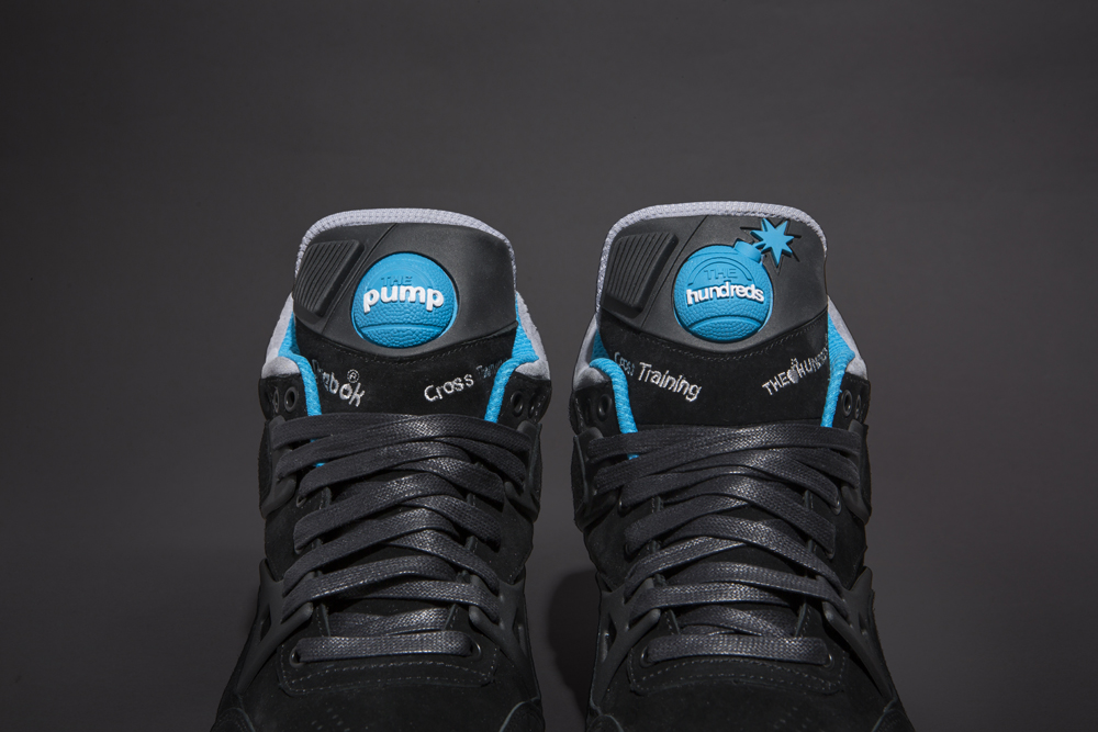 reebok pump x the hundreds