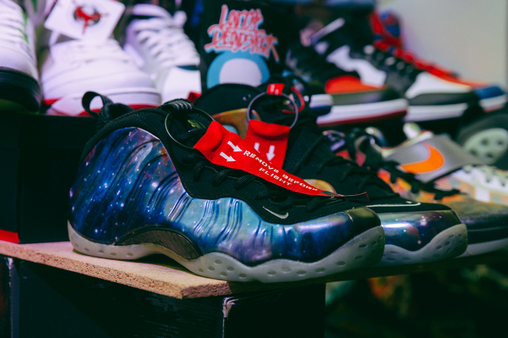 Nike, nike air, Nike air foamposite galaxy