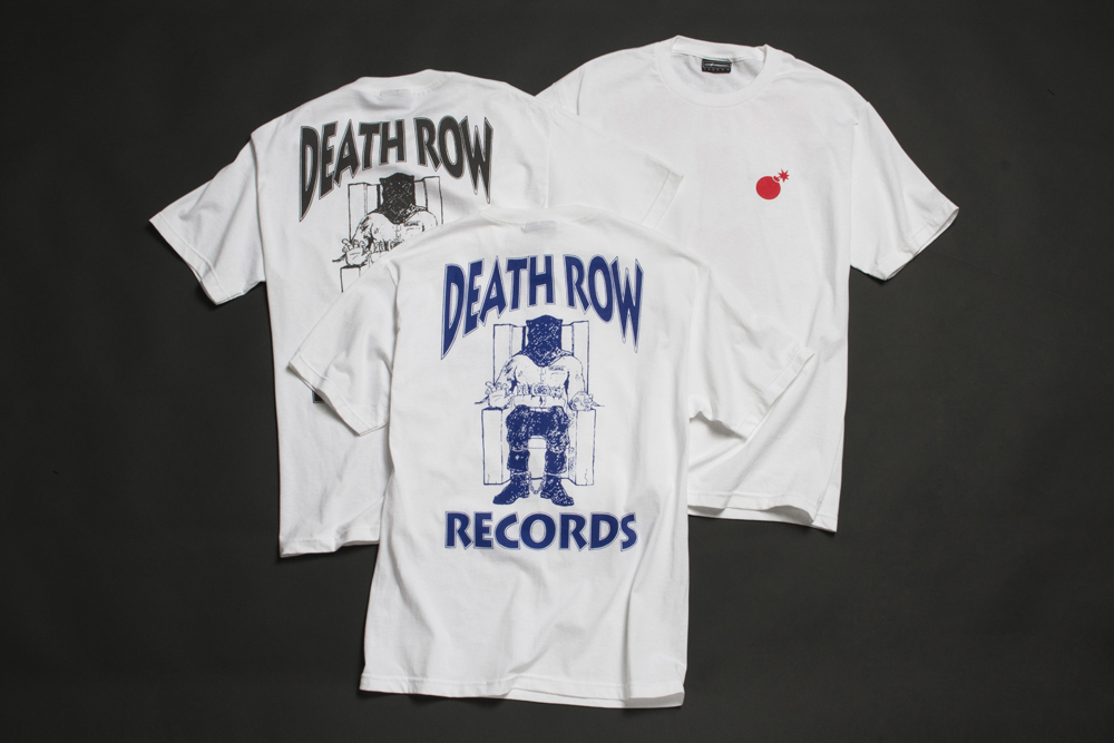 The Hundreds x Death Row, Death Row Collaboration, Death Rows Records, Death Row Records, Death Row Records T Shirt, Death Row Records Tees