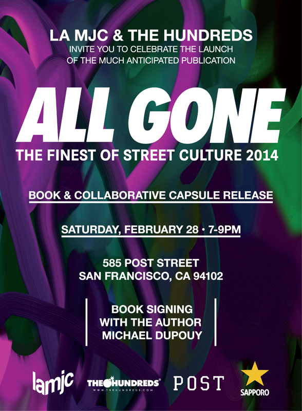 THE HUNDREDS X ALL GONE 2014 CAPSULE :: AVAILABLE AT THSF SATURDAY 