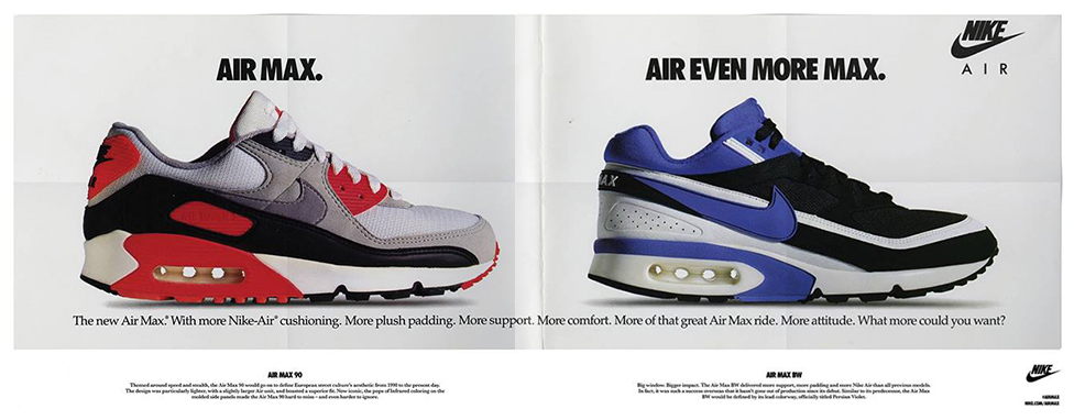 air max classic bw history