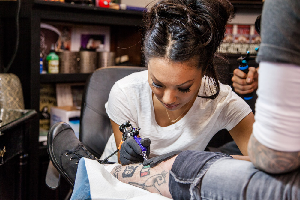 Tattoo Artist - Hobbies with Asa Akira\