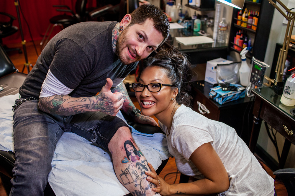 Tattoo Artist - Hobbies with Asa Akira\