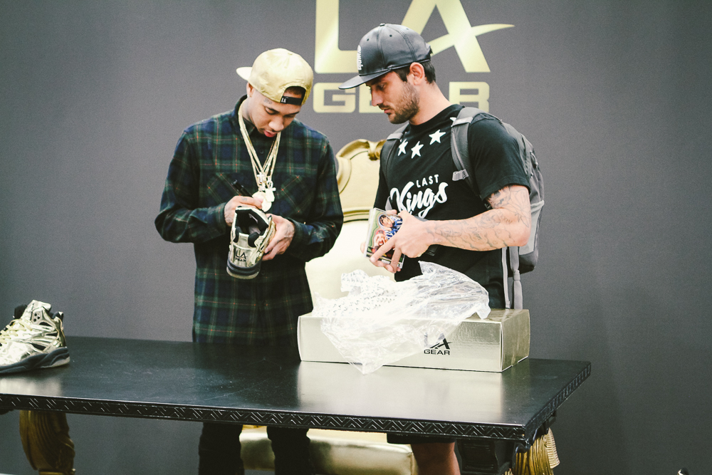 The Mark of a Businessman :: Tyga Partners with L.A. Gear to