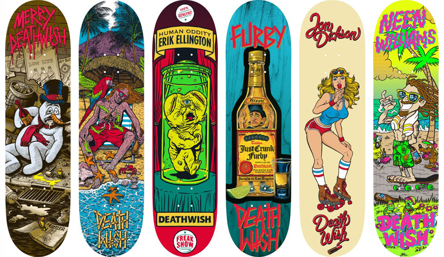 From the Advertising World to Skateboard Art :: Artist Brian Romero Has