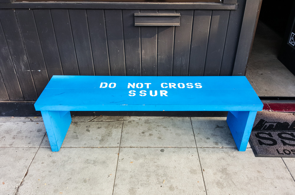 SSUR, SSURLA, do not cross ssur