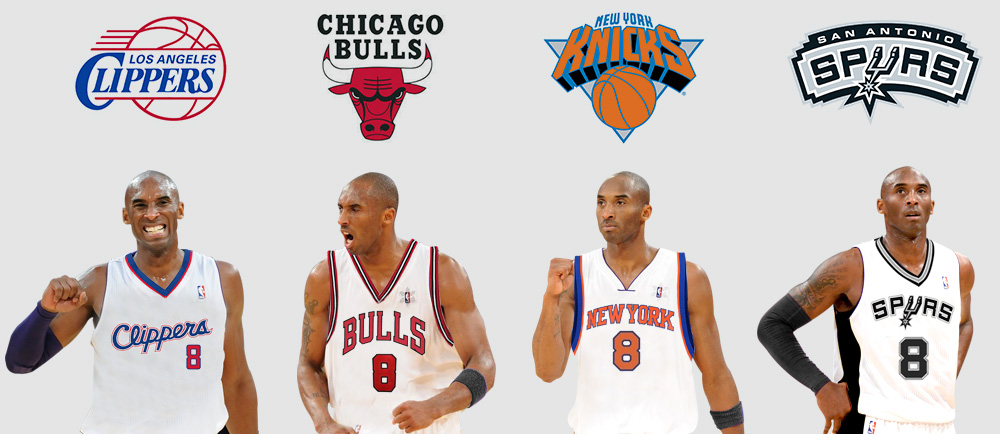 kobe wearing bulls jersey