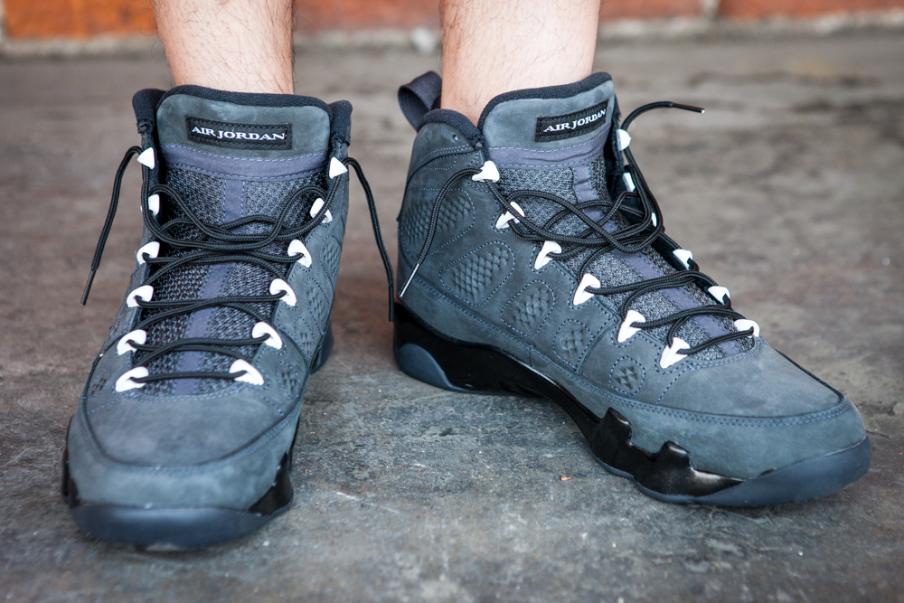 履かなくなったので出品しますNIKE AIR JORDAN 9 RETRO ANTHRACITE