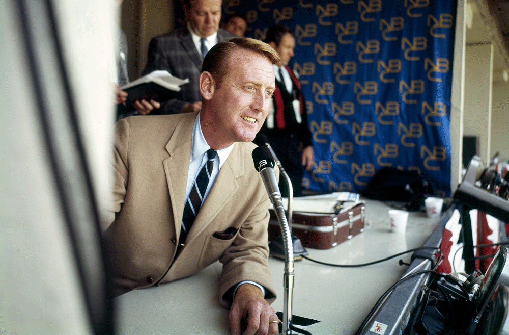 Los Angeles mourning death of legendary Dodgers broadcaster Vin