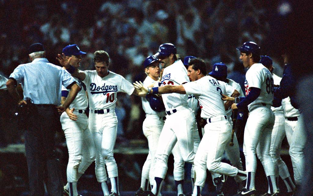 Tommy Lasorda's Dodgers Jersey From Kirk Gibson Walk-Off W.S. HR