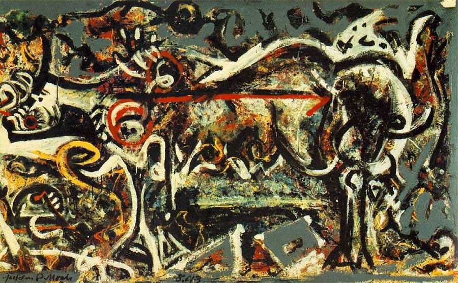 jackson pollock most expensive painting