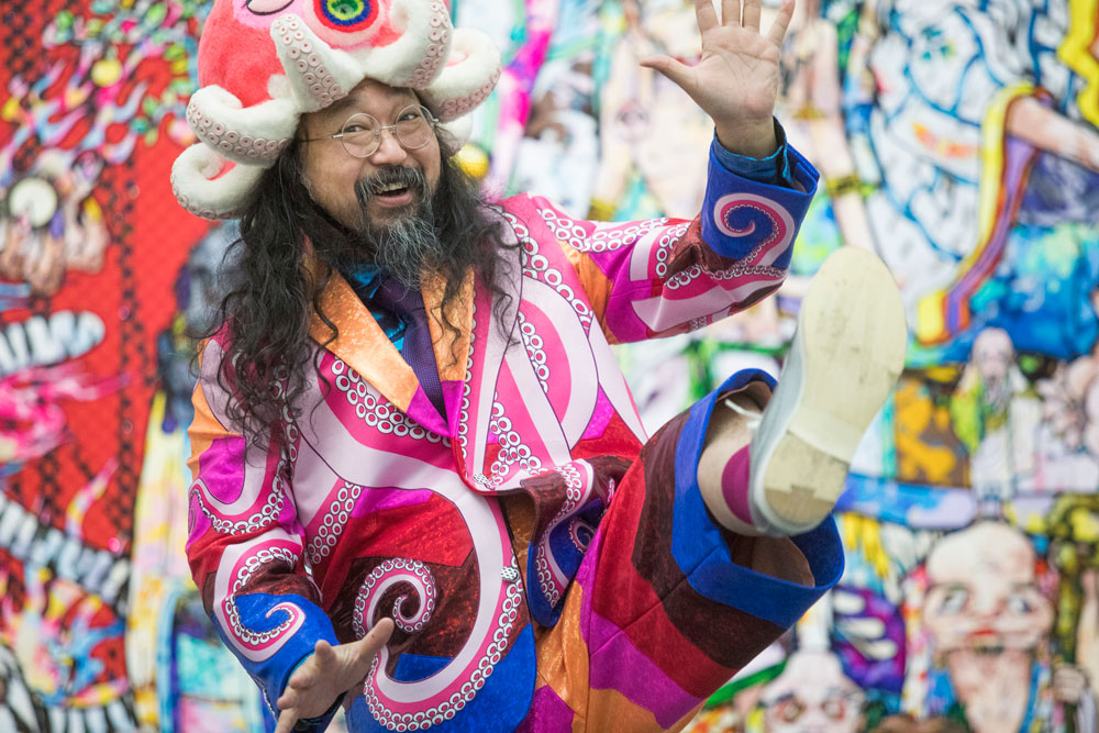 Takashi Murakami and Superflat Theory 