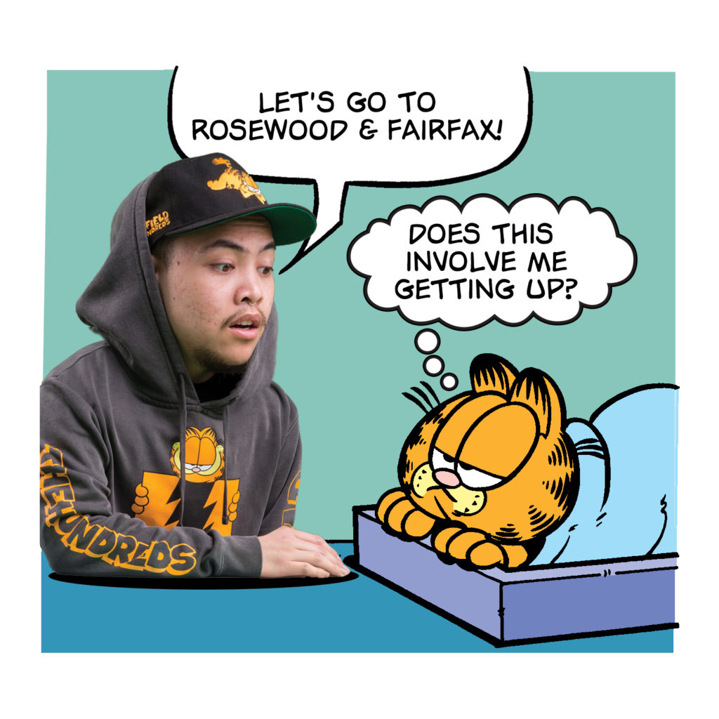 The Hundreds X Garfield Lookbook and Stockist List - The Hundreds